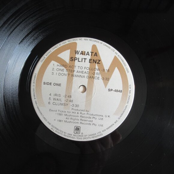 Split Enz, Waiata, Vintage, Vinyl, Album, Music - Picture 3 of 8